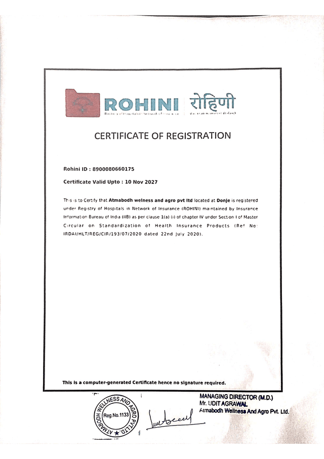 Certified by ROHINI